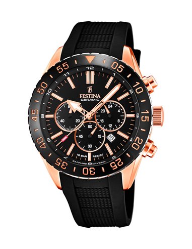 | F20516/2 | Herrenuhr Festina « CHRONO CERAMIC » F20516/2