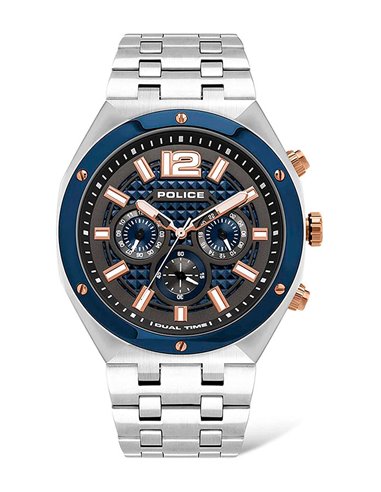 | PL15995JSTBL/61M | Montre Police « KEDIRI DUAL TIME » PL15995JSTBL/61M