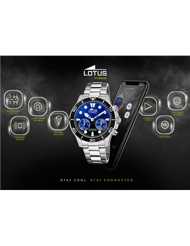 | 18800/3 | Herrenuhr Lotus « HYBRID CONNECTED » 18800/3