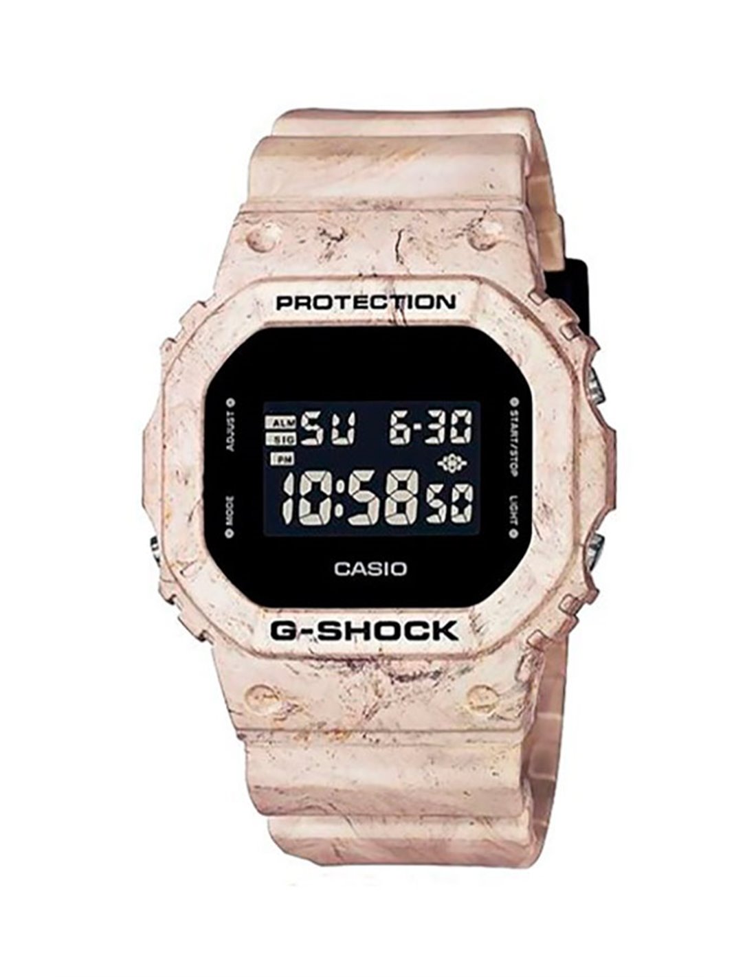 DW-5600WM-5ER Herrenuhr Casio « G-SHOCK UTILITY WAVY MARBLE » DW