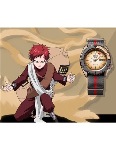 | SRPF71K1 | Seiko « NARUTO & BORUTO L.E. GAARA » SRPF71K1