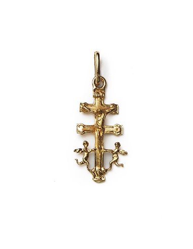 | Caravaca Cross | 18 k Cross Gold 090386