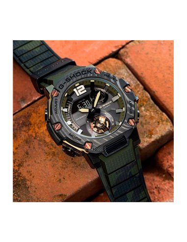 | GST-B300XB-1A3ER | Casio « G-SHOCK Steel MILITARY Bluetooth » GST-B300XB-1A3ER