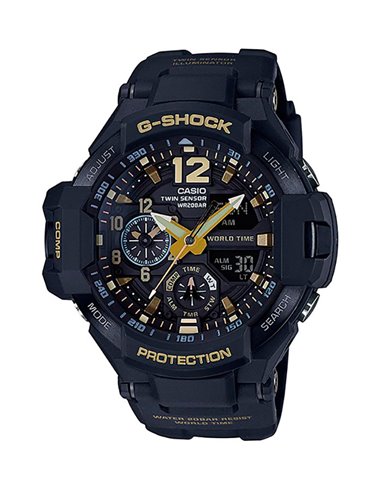 | GA-1100GB-1AER | Relógio Casio GA-1100GB-1AER « G-SHOCK GRAVITYMASTER »