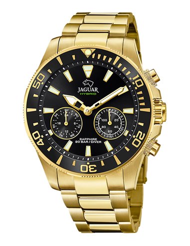 Jaguar Watch J899/3 Executive XL Hybrid Black