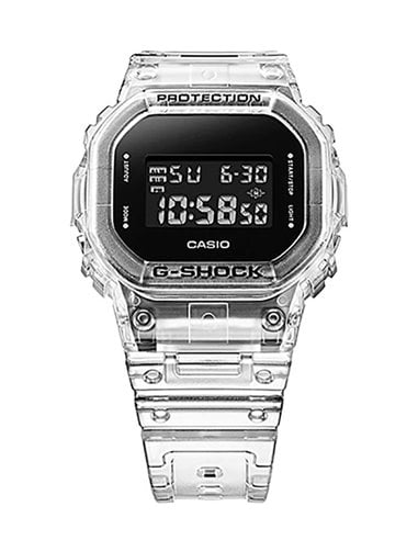 | DW-5600SKE-7ER | Casio « G-SHOCK SKELETON » DW-5600SKE-7ER