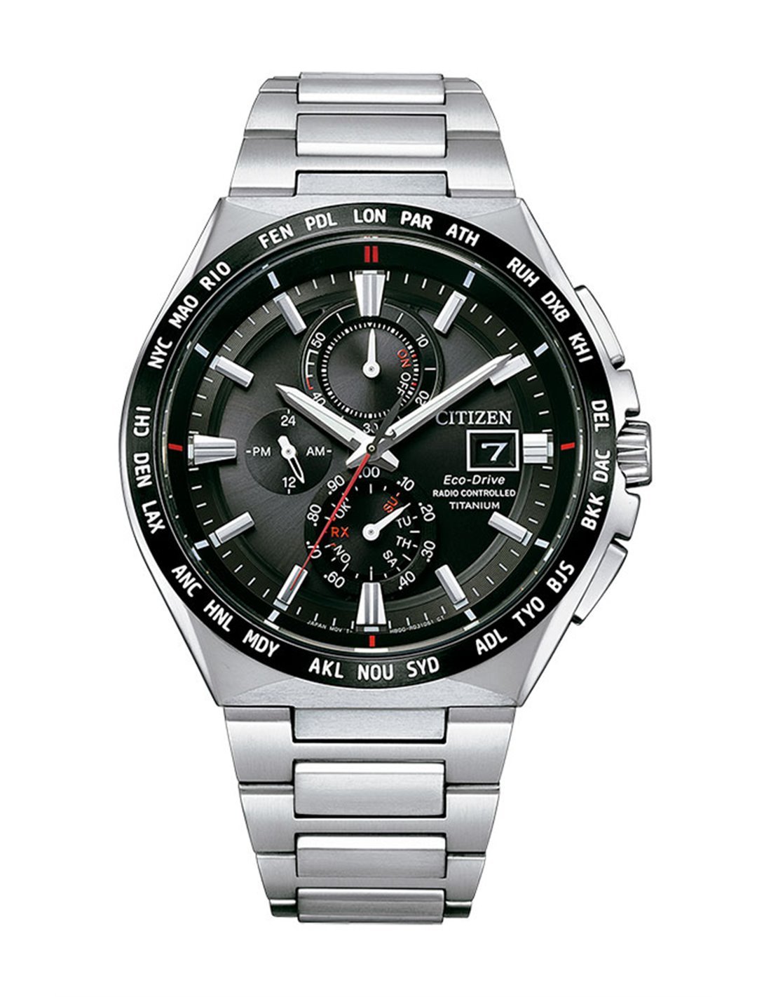 Citizen Watch AT823485E Watch EcoDrive Radio Controlled H800