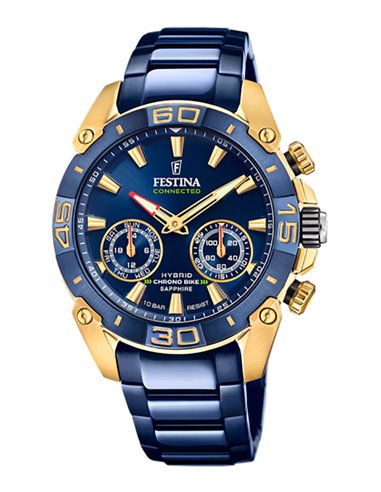 Reloj Festina F20547/1 Hybrid Connected Chrono Bike Azul 