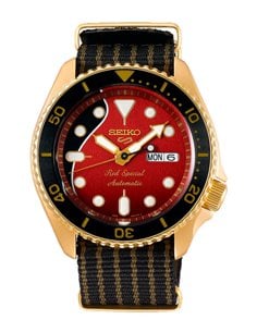 Seiko SRPH80K1 Seiko Automatic Nº5 SPORTS Brian May "Red Special II" Watch