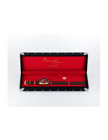 Seiko Watch SRPH80K1 Automatic Nº5 Sports Brian May Red Special II