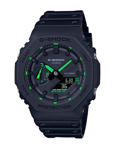 | GA-2100-1A3ER | Montre Casio « G-SHOCK & G-CARBON » GA-2100-1A3ER