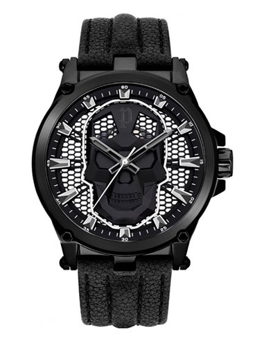 Herrenuhr Police PEWJA2108203 Vertex mit Totenkopf