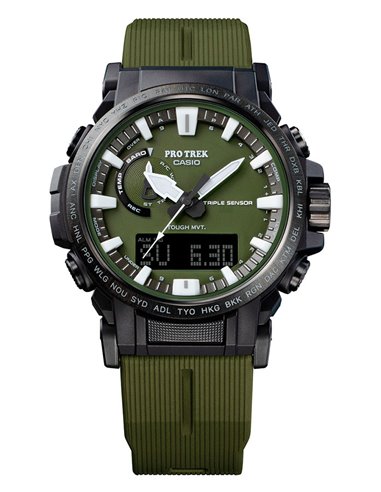 | PRW-61Y-3AER | Relógio Casio PRO TREK « NATURE-FRIENDLY » PRW-61Y-3AER