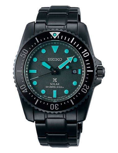 | SNE587P1 | Relógio Seiko « SCUBA BLACK SERIES » Solar