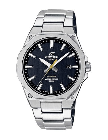 Herrenuhr Casio EFR-S108D-1AVUEF Edifice Classic Collection Schwarzes Zifferblatt