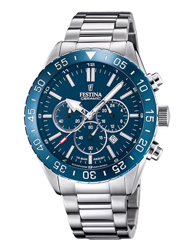 | F20575/2 | Herrenuhr Festina « CHRONO CERAMIC » F20575/2