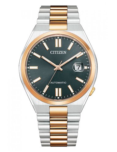 Relógio Citizen NJ0154-80H Automático Tsuyosa Combinado Ip Preto
