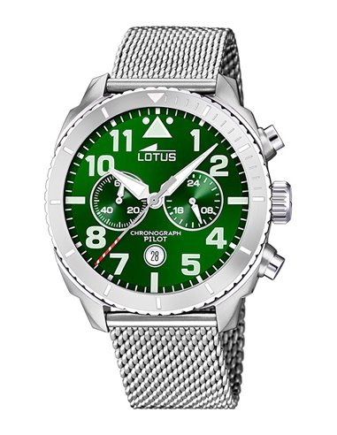 | 18704/2 | Herrenuhr Lotus « CHRONO PILOT » 18704/2