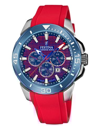 Reloj F20642/2 Festina Chrono Bike Hombre Correa Roja