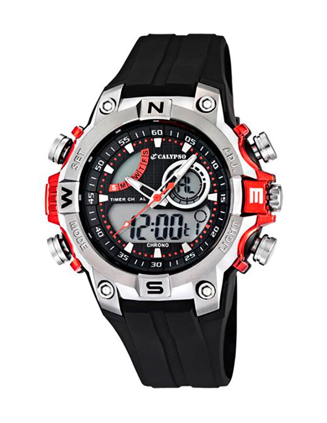 Reloj Calypso Street Sytle de hombre K5796/1. Modelo analógico digital