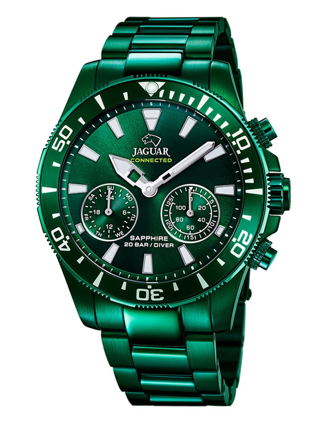 Reloj Jaguar J990/1 Hybrid Connected Verde Limited