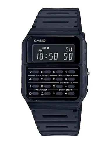 | CA-53WF-1BEF | Uhr Casio « EDGY TASCHENRECHNER » CA-53WF-1BEF
