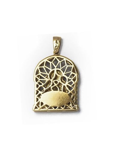 Pendentif D´or 18 K « Notre-Dame du Mont Carmel » VCRRE