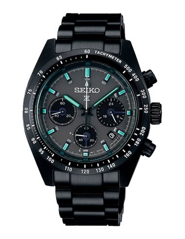 Relógio Seiko SSC917P1 Solar Prospex Speedtimer Black Series Night Vision