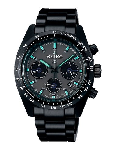Reloj Seiko SSC917P1 Solar Prospex Speedtimer Black Series Night Vision