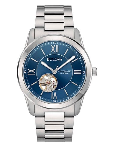 96A281 Reloj Bulova OPEN HEART de Hombre Clásico