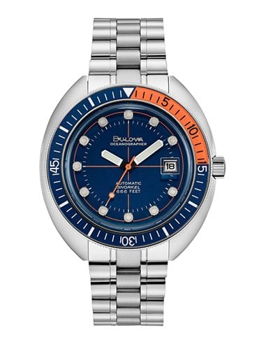 Die Bulova Archive Series Oceanographer Automatikuhr 96B321