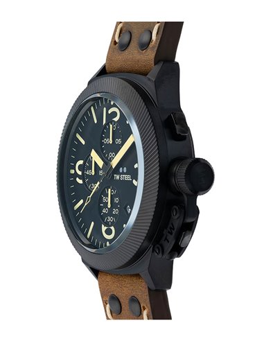 Herrenuhr Tw Steel CS107 Canteen Schwarzem Zifferblatt