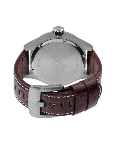 Herrenuhr Tw Steel VS101 Volante Braun Lederarmband
