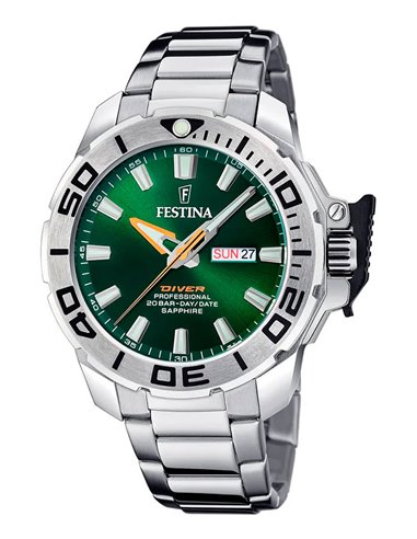 Reloj Festina F20665/2 The Originals Diver Verde