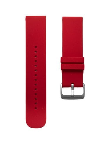 Bracelet Silicone « Universal 22 mm » Rouge