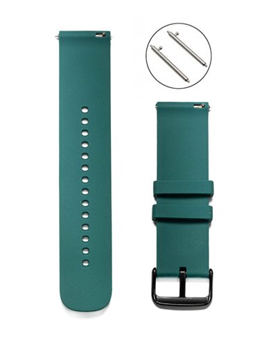 Correia Silicone « Universal 20 mm » Azul