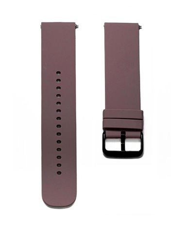 Correa Silicona « Universal 22 mm » Rosa Pálido