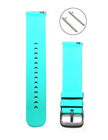 Uhrenarmband Silikon « Universal 20 mm » Kaugummi grün