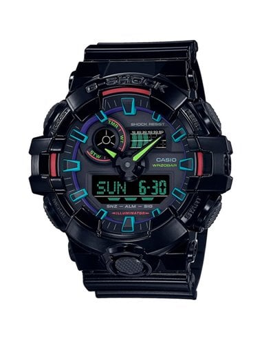 | GA-700RGB-1AER |  Casio « VIRTUAL RAINBOW » GA-700RGB-1AER