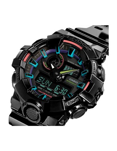 | GA-700RGB-1AER |  Casio « VIRTUAL RAINBOW » GA-700RGB-1AER
