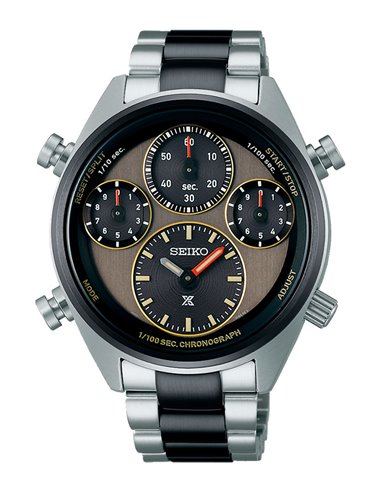 SFJ005P1 Montre Seiko Prospex SPEEDTIMER L.E. KHAKI STRIPE