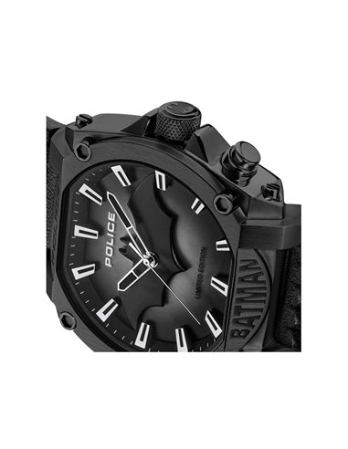 Reloj PEWGD0022601 Police Batman Forever Ip Negro Cuero Negro
