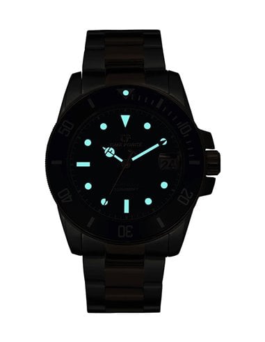 Herrenuhr TF5023M-01MAR Time Force Imperial 44 mm Schwarz Ip Rose