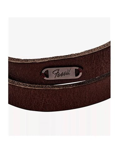 Armband Fossil JF04127200 HERITAGE Doppelgurtarmband