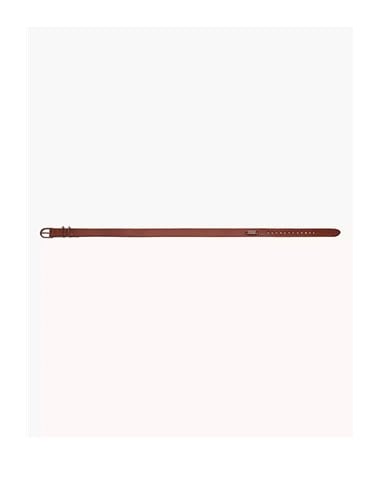 Bracelet Fossil JF04127200 HERITAGE en cuir Brun