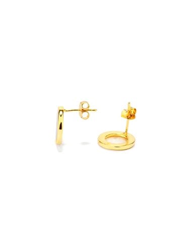 RY000178 Brincos Radiant MOTHER OF PEARL: Brilho moderno e elegante