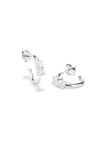 RY000191 Boucles d'oreilles Radiant 21st Century: L'essence de l'élégance moderne