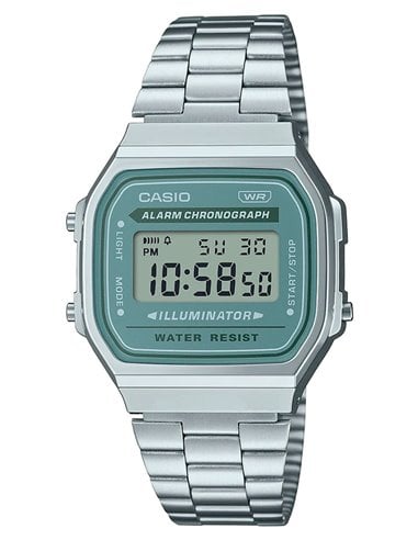 Montre Casio A168WA 3AYES Collection Nostalgique Couleur Gris Doux