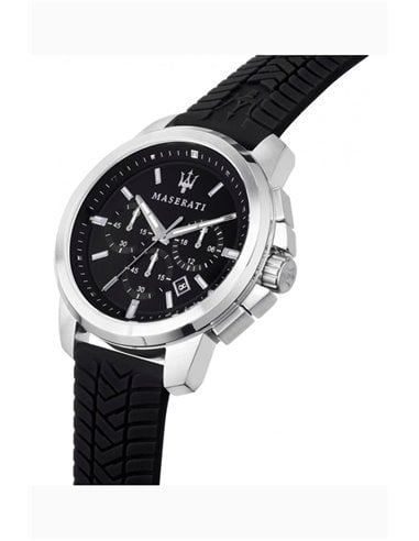 Maserati R8871621014 Successo Men's Watch Black Strap