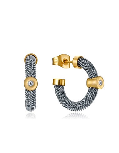 Viceroy 6482E01000 Viceroy Laura Escanes Hoop and Diamonds